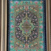 تابلو فرش ابریشم