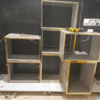قفسه ام دی اف مغازه