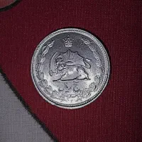 سکه نقره محمدرضا شاه ۵ ریالی