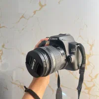 دوربین canon 250dبا لنز 55-18