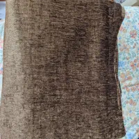 دستک پرده مخمل قهوه ای خوشرنگ