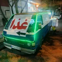 کافه ون سیار همراه تمام وسایل قهوه و فلافلی