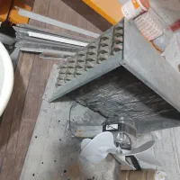 کندانسور تقطیر چهار ورود خروج با فن
