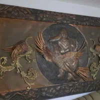 تابلوی مسی بزرگ