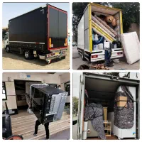 حمل و اسباب کشی خانه همراه با ماشین و کارگر