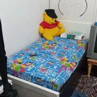 ست تخت کمد کودک وتشک رویال