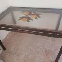 میز غذاخوری فلزی