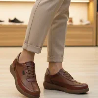 کفش طبی چرم (با زیره دکتر فام)