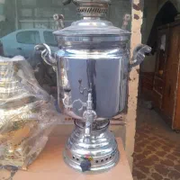 سماورگازی ۲۰لیتری.۹کیلو وزن.وسماورزغالی۶لیتری نونو