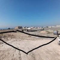 فروش دو قواره زمین سیراف لوکیشن ۸۰ متری دریا
