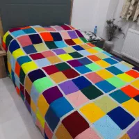 روتختی دست بافت رنگین