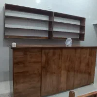 میز پیشخوان و قفسه ام دی اف