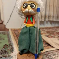عروسک‌های خمیری دست سازپیرمرد و پیرزن
