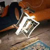 ۲عدد لوستر سقفی مدرن زیما پرنور وزیبا