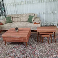 میزجلومبلی به همراه عسلی