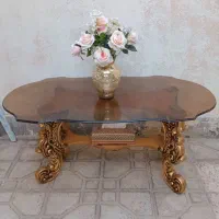 میز جلو مبلی کاملا نو و سالم