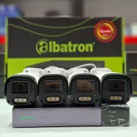 پکیج 4 عددی دوربین مداربسته و دستگاه آلباترون