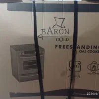 اجاق گاز ۵شعله طرح فر مدلBARON