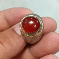 انگشتر عقیق سرخ یمنی