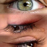 خدمات بن مژه برای چشم رنگی ها رایگان