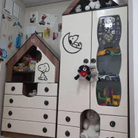 سرویس تخت وکمد نوزاد|تخت و سرویس خواب|طبس, |دیوار