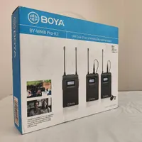 میکروفون بیسیم هاش اف بویا BOYA WM8 PRO-K2