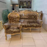مبل سلطنتی 7 نفره مدل کافا تمام گردو درحدنو