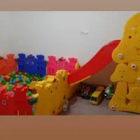 استخر توپ میشا، نرده میشا، خانه بازی ، مهدکودک