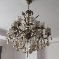 لوستر برنز ۱۲ شاخه.در حد نو