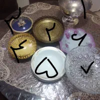 تعدادی ظروف پذیرایی