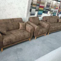 مبل مناسب جهیزیه ..خوش رنگ با پایه چوبی