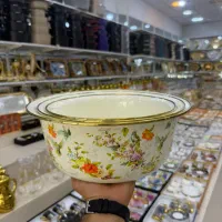 ست لگن سه تیکه لعابی