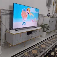 میز تلویزیون با جاکفشی  سالم نو تمیز بدون پریدگی