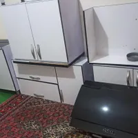 کابینت تمیز در حد نو سفید با هود|جاکفشی، کمد، دراور|قم, ولیعصر|دیوار