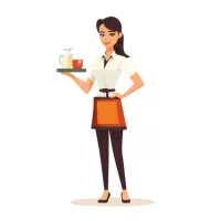 استخدام گارسن خانم برای کار در رستوران