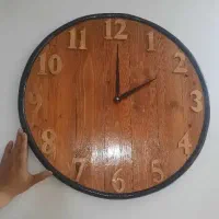 ساعت دیواری بزرگ چوبی موتور تایوان