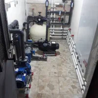 تاسیسات آب،برق،گاز،موتورخانه واستخر