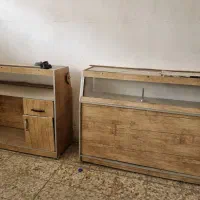 ویترین و قفسه ام دی اف mdf