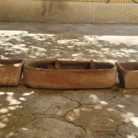 گلدان سفالی ۳ عدد سالم