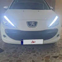 پژو207مدل405 TU3بدون رنگ وخط وتوضیح