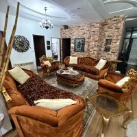 مبل و میز نهار خوری  استیل مخمل ترک
