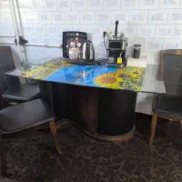 نهار خوری چوبی ۴ نفره سالم