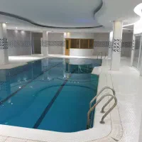 ۱۳۵ متر مسکونی دو خواب/ مبله/مشاعات آبی فعال