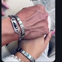کادوی خاص دستبند چارم ایتالیایی مون حکاکی