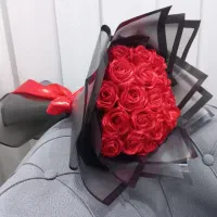قبول سفارش دسته گل و باکس گل روبانی