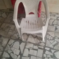 صندلی دسته دار پلاستیکی مدل النا
