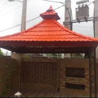 اجرای شیروانی نصاب پوشش سقف سوله ویلاآردواز آلاچیق