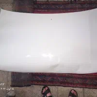 کاپوت پراید بدونه رنگ رنگ سفید فابریک