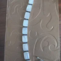دستبند نقره و صدف مالزی