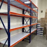 فروش و نصب قفسه های ایزی راک دو رنگ نیمه سنگین